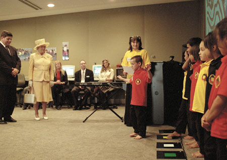 Queen's visit 2002